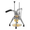 French Fry Cutter, 1/2" Blade Commercial Vegetable Chopper, Lever-Action Vegetable Dicer with Ergonomic Handle