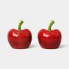 Stoneware Cherries Salt and Pepper Shaker Set