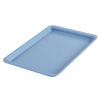 Easy Solutions 11x17 Inch Nonstick Cookie Pan / Baking Sheet Pan Features Easy Guide Markings, Dishwasher Safe and Oven Safe to 450°F, Blue