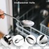 Teaspoons Stainless Steel, 6.7 inches Dessert Spoons Silverware Tablespoon for Coffee Cereal Eating, Home Dinner, Kitchen or Restaurant,10PCS