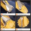 Corn Peeler, Corn Peeler for Corn on the Cob, 304 Stainless Steel Corn Cob Peeler, Corn Cob Stripper Tool, Quickly Remove Corn Kernels from Corn Cobs