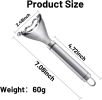 2PCS Magic Corn Cutter Peeler, Corn Stripper Cob Stripper Tool,Premium Stainless Steel Corn Thresher Cob Remover tool with Ergonomic Handle