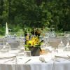 10 Pieces 90 Inch Home Restaurant Polyester Round Tablecloth