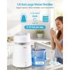 Water Distiller, 6L 1.6 Gallon Larger Pure Water Purifier Filter For Home Table Countertop, 900W Plastic Distilled Maker