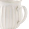 Colette 12-Ounce Stoneware Mug, White