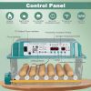 36 Eggs Incubators for Hatching Eggs,Egg Incubator with 4 Automatic Incubate Mode,Chicken Incubator with Automatic Egg Turning Humidity Monitoring,Pou