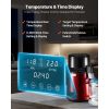 Water Distiller, 4L 1.1 Gallon Pure Water Purifier Filter For Home Table Countertop, 1750W Distilled Maker with Glass Pot