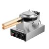 Commercial Bubble Waffle Maker, 1400W Egg Pancake Baker Machine, Non-Stick Stainless Steel Egg Bubble Puff, 180Â° Rotatable, Temp and Time Control