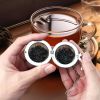 2Pcs Stainless Steel Mesh Tea Infuser, 2.1 inch Tea Ball with Crystal Moon Pendant,Tea Strainer Tea Diffuser Tea Steeper for Filtering Tea