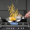 9.4 in Stainless Steel Fry Pan – Top Grade, Induction Compatible Frying Pan Skillet