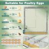 36 Eggs Incubators for Hatching Eggs,Egg Incubator with 4 Automatic Incubate Mode,Chicken Incubator with Automatic Egg Turning Humidity Monitoring,Pou