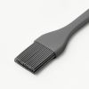 Silicone Basting Brush Dark Gray: Pastry, Cooking, Food & Butter Brush, Dishwasher-Safe, 11.91" Length