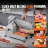 Meat Slicer, 340W Electric Deli Food Slicer with 10" SUS420 Stainless Steel Blade and Built-in Sharpening Stone