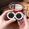 2Pcs Baptism Stainless Steel Mesh Tea Infuser, 2.1inch Tea Ball with Jesus Cross Pendant Christian Gifts