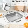 Adjustable Over Sink Colander, 14.2" to 17.4" Expandable Fine Mesh Food Strainer, Dishwasher Safe Drain Basket for Vegetables Fruit Pasta