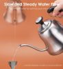 Tea Kettle with Thermometer for Stove Top Gooseneck Kettle, Pour Over Coffee Tea Pot, Goose Neck Tea Pot Stovetop, Hot Water Heater for Camping