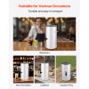 Ice Tea Dispenser, 4 Gal/15L 304 Stainless Steel Beverage Dispenser with Spigot & Handle, Suitable for Hot and Cold Drinks