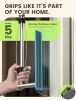 Magnetic Paper Towel Holder, Strong Magnet Paper Towel Holder for Fridge, Kitchen, RV, Garage, Grill with Self Adhesive Wall Mount and Screws