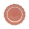Ainsley 12-Piece Ceramic Dinnerware Set, Coral