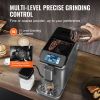 Fully Automatic Espresso Machine - with Automatic Milk Frother, 20 Bar Super-Automatic Cappuccino Latte Machine with TFT Touch Screen, Grinder