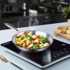 9.4 in Stainless Steel Fry Pan – Top Grade, Induction Compatible Frying Pan Skillet