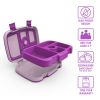 Leak-Proof 5-Compartment Kids Lunch Box (Blue)