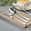 6.7 Inch Stainless Steel Dessert Spoons – 6.7 Inch Mirror Polished Flatware, Modern Silver Spoons for Ice Cream, Pudding, Coffee, Tea & Everyday Use
