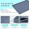 Waterproof Silicone Under Sink Mat 31'' x 22'' Shelf Liner for Kitchen and Bathroom, Cabinet and Counter Protector, Storage and Organizers, Litter Mat