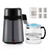 Water Distiller, 4L 1.05 Gallon Pure Water Purifier Filter For Home Countertop, 750W Distilled Water Maker