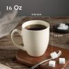 16oz Coffee Mugs Set of 6, Large Ceramic Coffee Mugs for Man, Woman, Dad, Mom